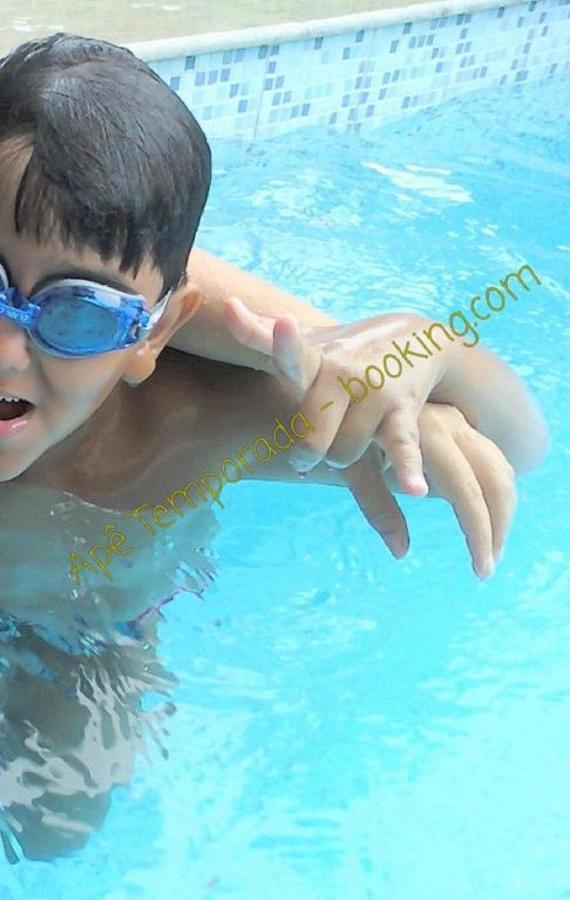 Ape Temporada Praia Grande Sp Completo Com Piscina, Churrasqueira, Estacionamento Bagian luar foto