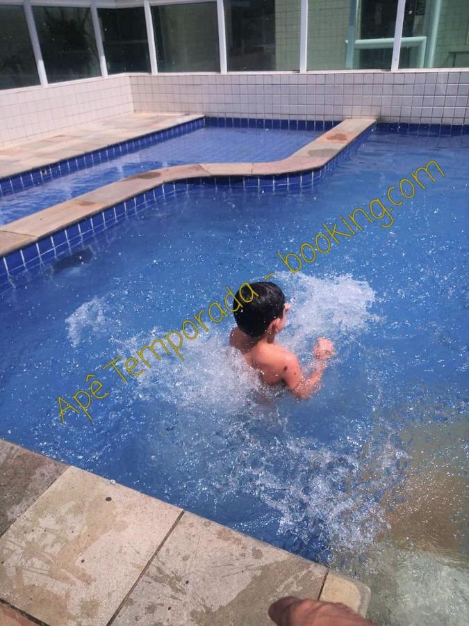 Ape Temporada Praia Grande Sp Completo Com Piscina, Churrasqueira, Estacionamento Bagian luar foto