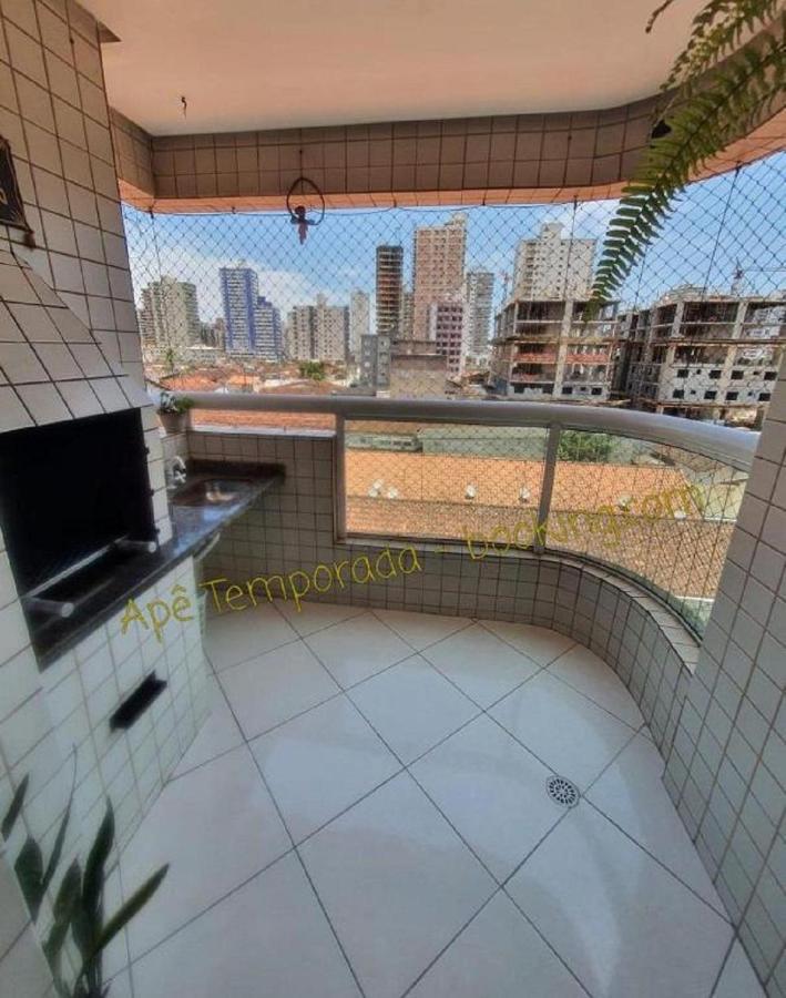 Ape Temporada Praia Grande Sp Completo Com Piscina, Churrasqueira, Estacionamento Bagian luar foto